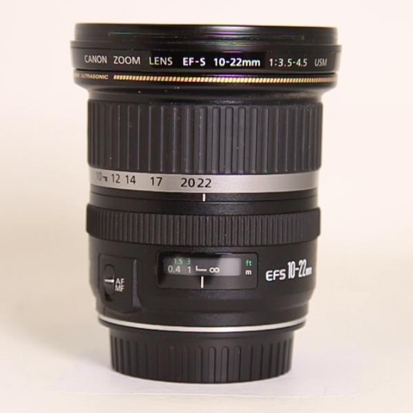 Used Canon EF-S 10-22mm f/3.5-4.5 USM Ultra Wide Angle Zoom Lens