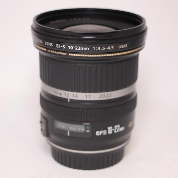 Used Canon EF-S 10-22mm f/3.5-4.5 USM Ultra Wide Angle Zoom Lens