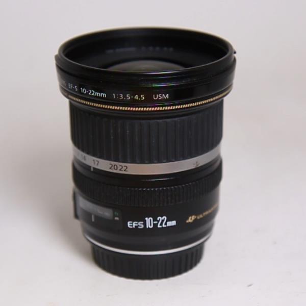 Used Canon EF-S 10-22mm f/3.5-4.5 USM Ultra Wide Angle Zoom Lens