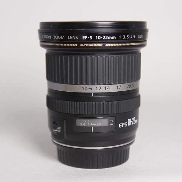 Used Canon EF-S 10-22mm f/3.5-4.5 USM Ultra Wide Angle Zoom Lens