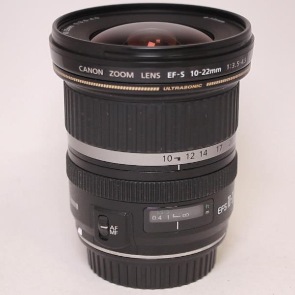 Used Canon EF-S 10-22mm f/3.5-4.5 USM Ultra Wide Angle Zoom Lens