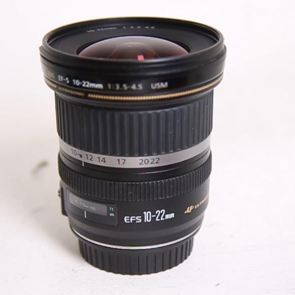 Used Canon EF-S 10-22mm f/3.5-4.5 USM Ultra Wide Angle Zoom Lens