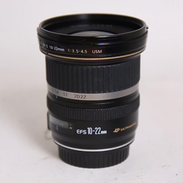 Used Canon EF-S 10-22mm f/3.5-4.5 USM Ultra Wide Angle Zoom Lens