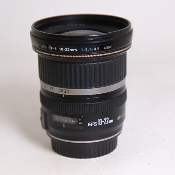 Used Canon EF-S 10-22mm f/3.5-4.5 USM Ultra Wide Angle Zoom Lens