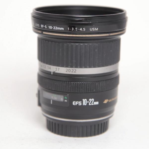 Used Canon EF-S 10-22mm f/3.5-4.5 USM Ultra Wide Angle Zoom Lens