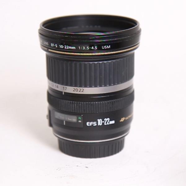 Used Canon EF-S 10-22mm f/3.5-4.5 USM Ultra Wide Angle Zoom Lens