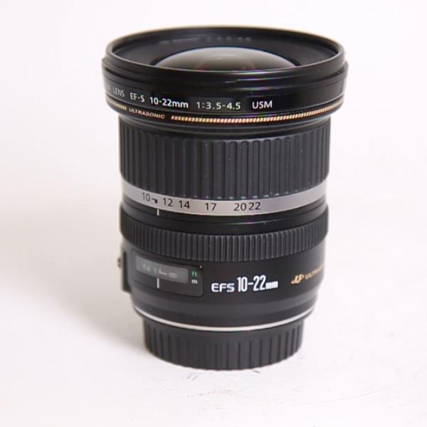 Used Canon EF-S 10-22mm f/3.5-4.5 USM Ultra Wide Angle Zoom Lens