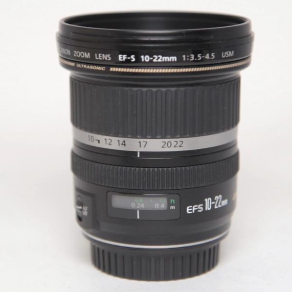 Used Canon EF-S 10-22mm f/3.5-4.5 USM Ultra Wide Angle Zoom Lens