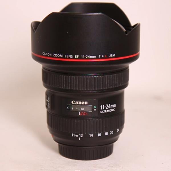 Used Canon EF 11-24mm f/4L USM Ultra Wide Angle Zoom Lens