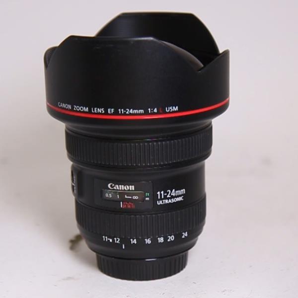 Used Canon EF 11-24mm f/4L USM Ultra Wide Angle Zoom Lens