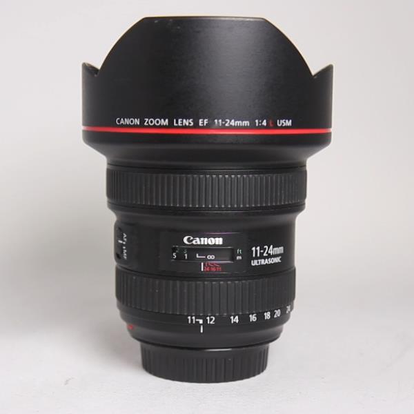 Used Canon EF 11-24mm f/4L USM Ultra Wide Angle Zoom Lens