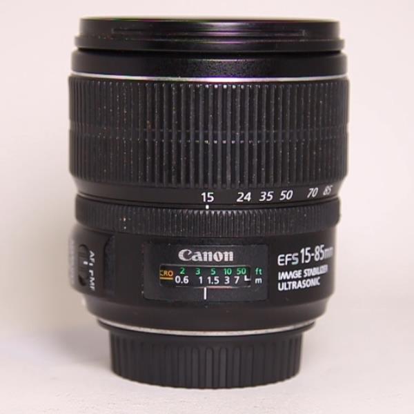 Used Canon EF-S 15-85mm f/3.5-5.6 IS USM Lens