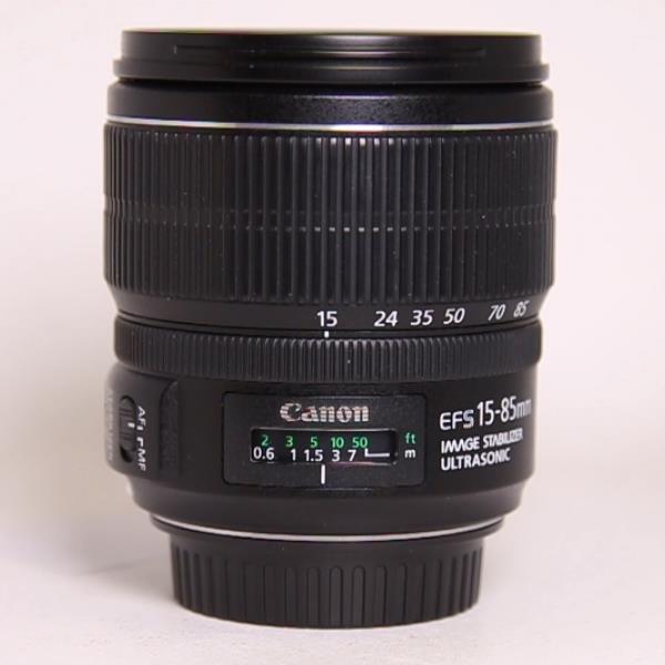 Used Canon EF-S 15-85mm f/3.5-5.6 IS USM Lens