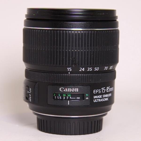 Used Canon EF-S 15-85mm f/3.5-5.6 IS USM Lens