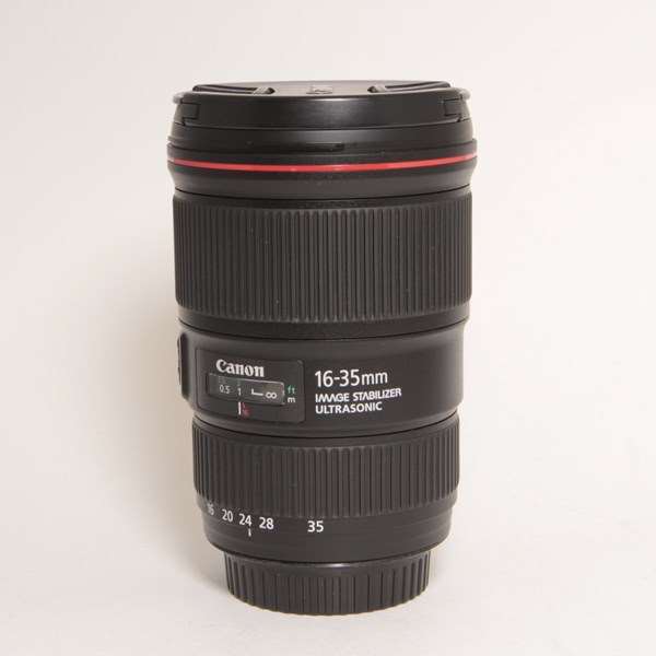 Used Canon EF 16-35mm f/4.0L IS USM Ultra Wide Angle Zoom Lens