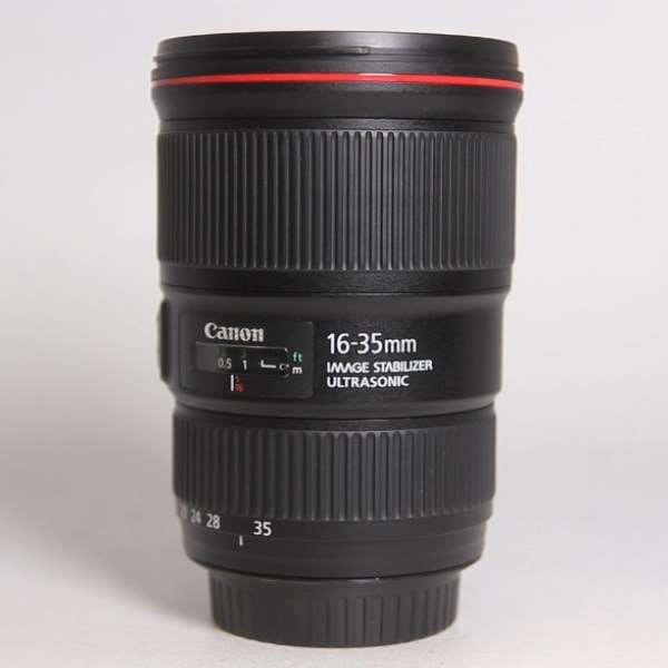 Used Canon EF 16-35mm f/4.0L IS USM Ultra Wide Angle Zoom Lens