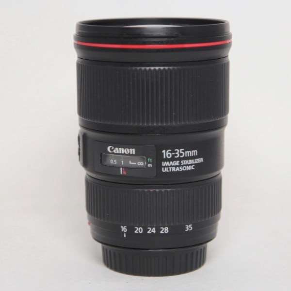 Used Canon EF 16-35mm f/4.0L IS USM Ultra Wide Angle Zoom Lens