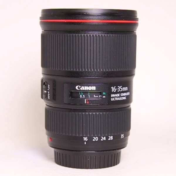 Used Canon EF 16-35mm f/4.0L IS USM Ultra Wide Angle Zoom Lens