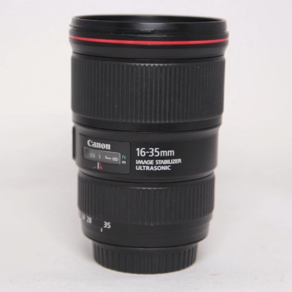 Used Canon EF 16-35mm f/4.0L IS USM Ultra Wide Angle Zoom Lens