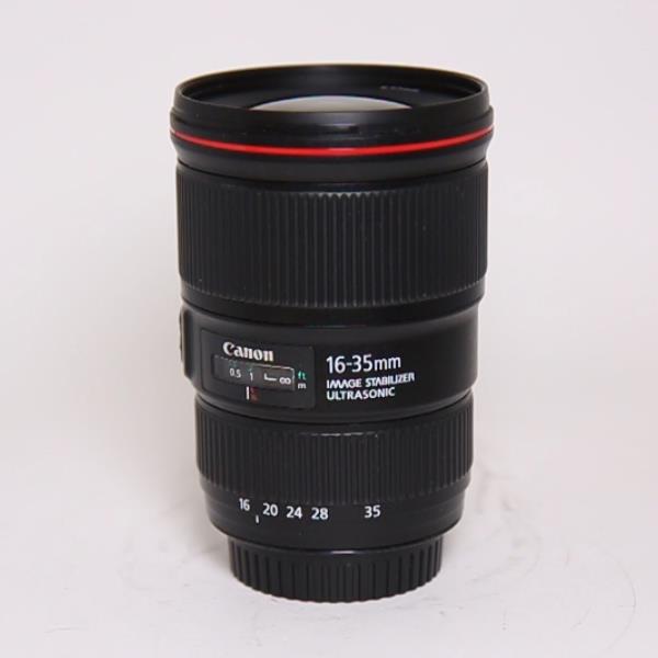 Used Canon EF 16-35mm f/4.0L IS USM Ultra Wide Angle Zoom Lens