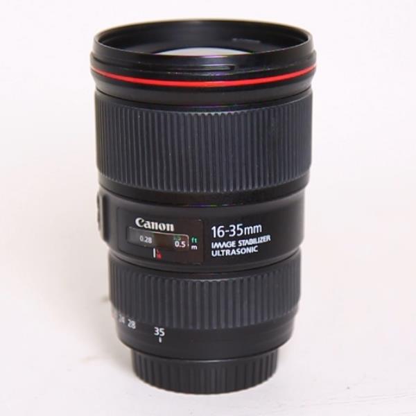 Used Canon EF 16-35mm f/4.0L IS USM Ultra Wide Angle Zoom Lens
