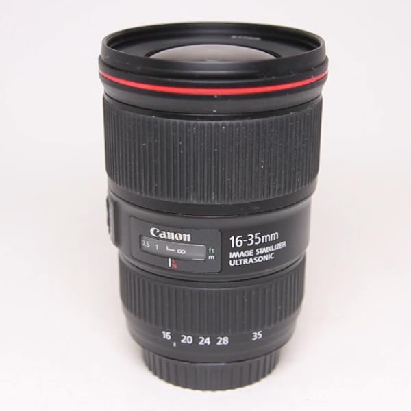 Used Canon EF 16-35mm f/4.0L IS USM Ultra Wide Angle Zoom Lens