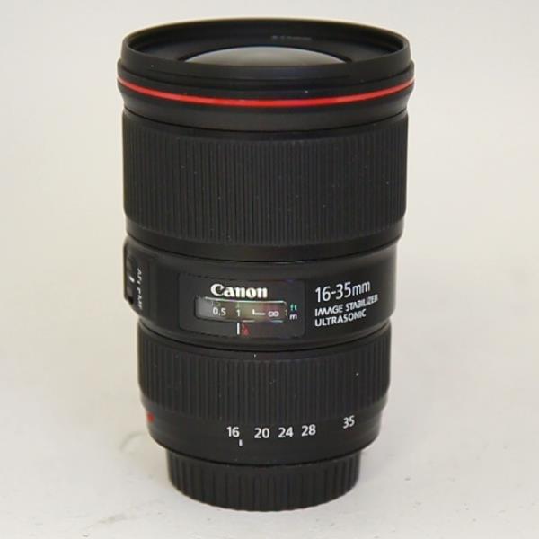 Used Canon EF 16-35mm f/4.0L IS USM Ultra Wide Angle Zoom Lens