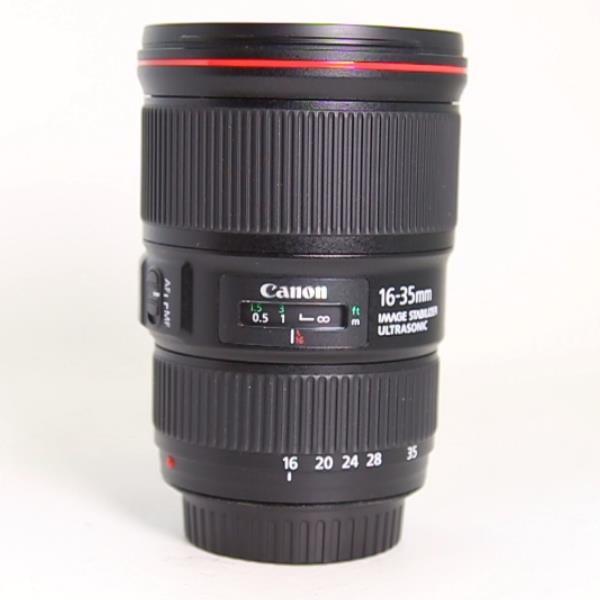 Used Canon EF 16-35mm f/4.0L IS USM Ultra Wide Angle Zoom Lens