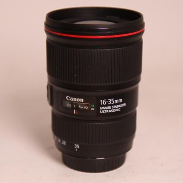 Used Canon EF 16-35mm f/4.0L IS USM Ultra Wide Angle Zoom Lens
