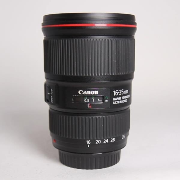 Used Canon EF 16-35mm f/4.0L IS USM Ultra Wide Angle Zoom Lens