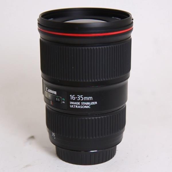 Used Canon EF 16-35mm f/4.0L IS USM Ultra Wide Angle Zoom Lens