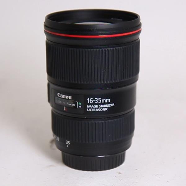 Used Canon EF 16-35mm f/4.0L IS USM Ultra Wide Angle Zoom Lens