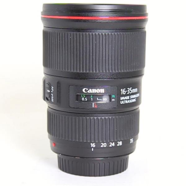 Used Canon EF 16-35mm f/4.0L IS USM Ultra Wide Angle Zoom Lens