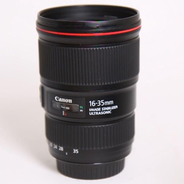Used Canon EF 16-35mm f/4.0L IS USM Ultra Wide Angle Zoom Lens