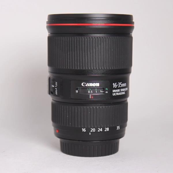 Used Canon EF 16-35mm f/4.0L IS USM Ultra Wide Angle Zoom Lens