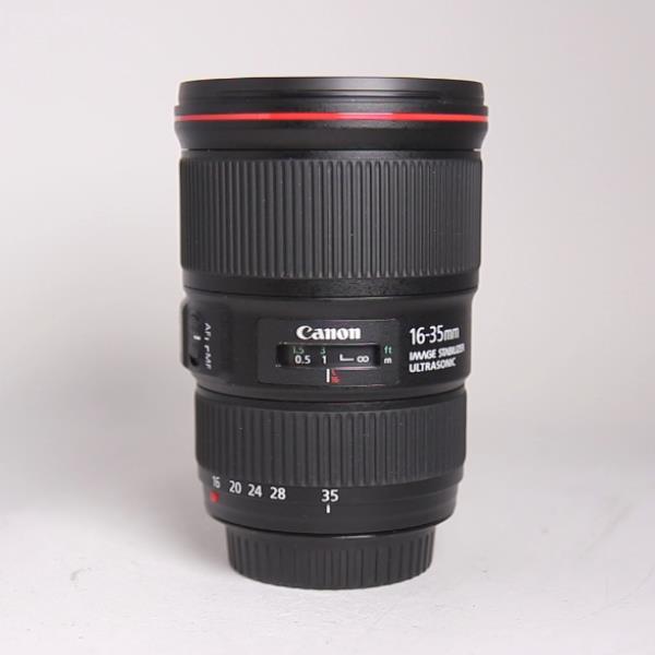 Used Canon EF 16-35mm f/4.0L IS USM Ultra Wide Angle Zoom Lens
