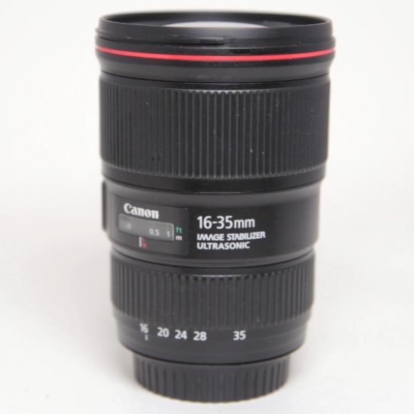 Used Canon EF 16-35mm f/4.0L IS USM Ultra Wide Angle Zoom Lens