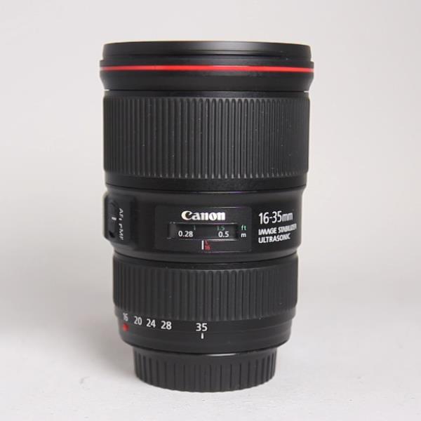Used Canon EF 16-35mm f/4.0L IS USM Ultra Wide Angle Zoom Lens