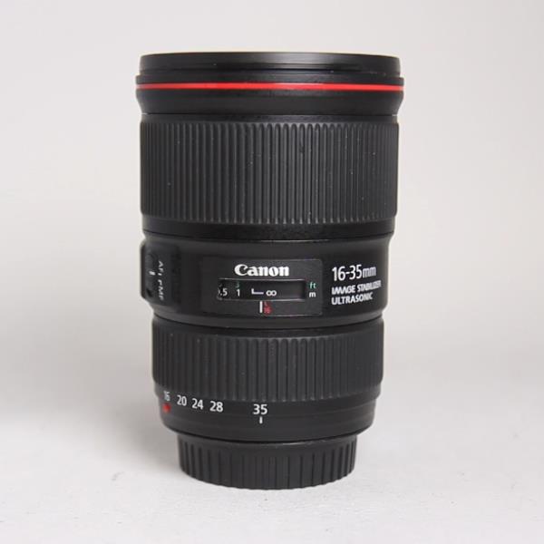 Used Canon EF 16-35mm f/4.0L IS USM Ultra Wide Angle Zoom Lens