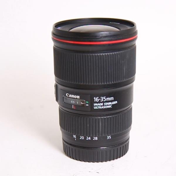 Used Canon EF 16-35mm f/4.0L IS USM Ultra Wide Angle Zoom Lens