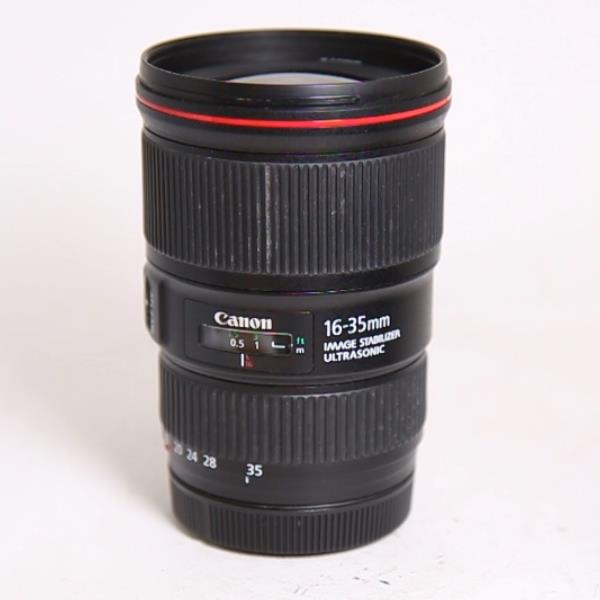 Used Canon EF 16-35mm f/4.0L IS USM Ultra Wide Angle Zoom Lens