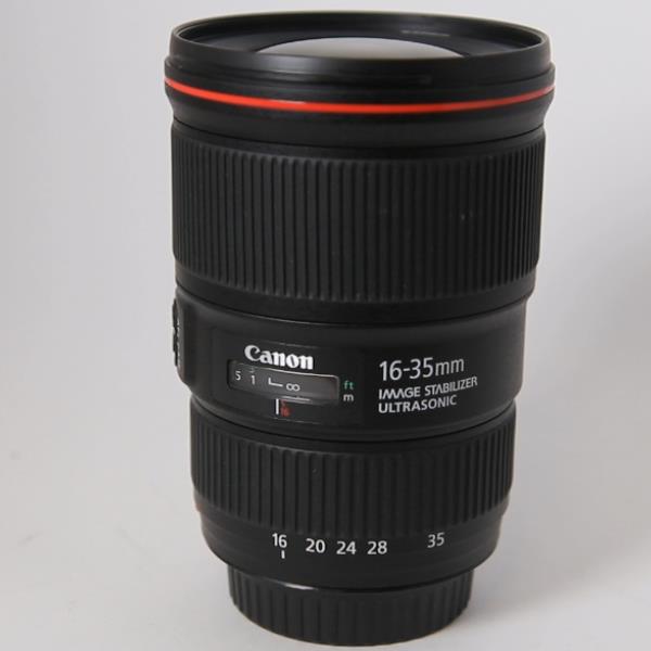 Used Canon EF 16-35mm f/4.0L IS USM Ultra Wide Angle Zoom Lens