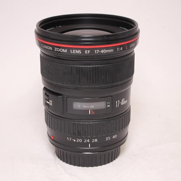 Used Canon EF 17-40mm f/4L USM Ultra Wide Angle Zoom Lens