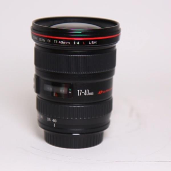 Used Canon EF 17-40mm f/4L USM Ultra Wide Angle Zoom Lens