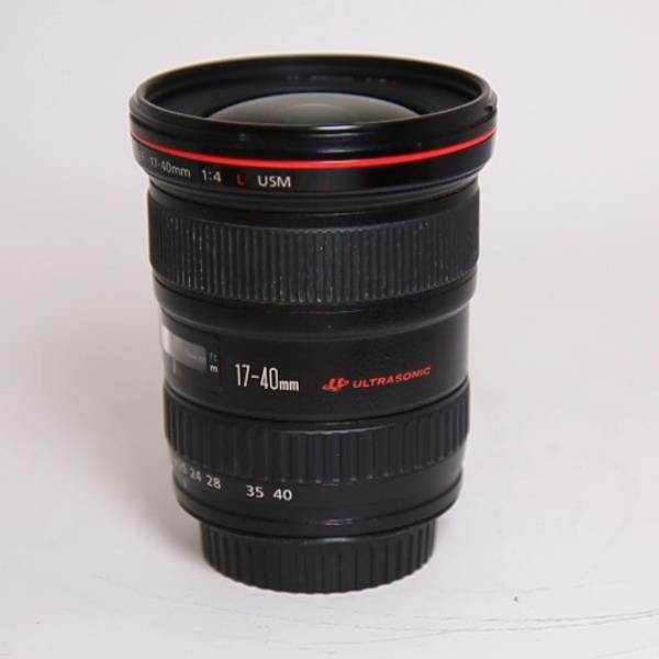 Used Canon EF 17-40mm f/4L USM Ultra Wide Angle Zoom Lens