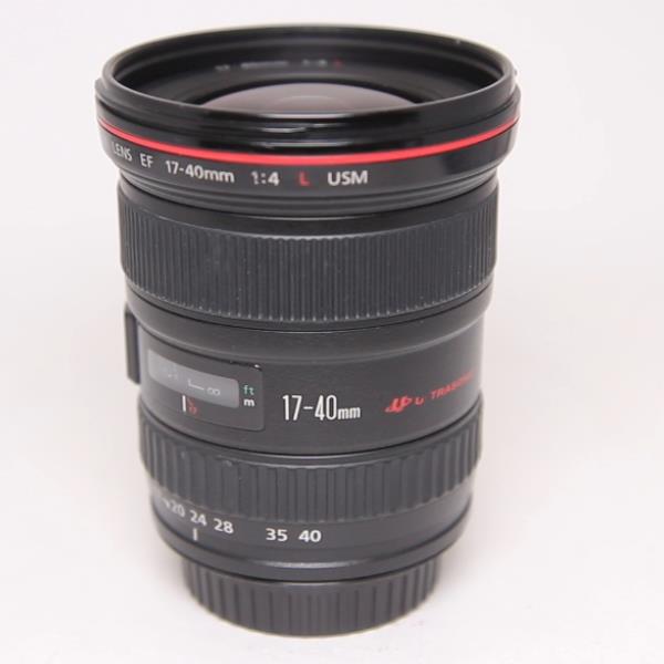 Used Canon EF 17-40mm f/4L USM Ultra Wide Angle Zoom Lens