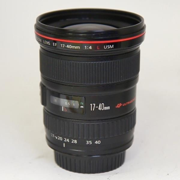Used Canon EF 17-40mm f/4L USM Ultra Wide Angle Zoom Lens