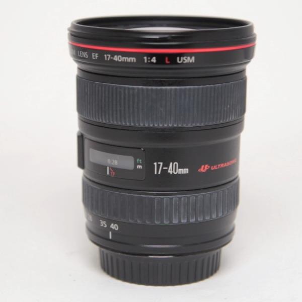 Used Canon EF 17-40mm f/4L USM Ultra Wide Angle Zoom Lens