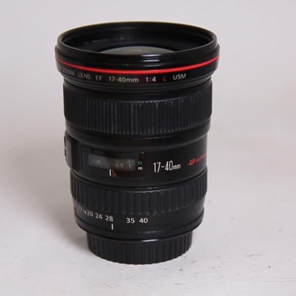 Used Canon EF 17-40mm f/4L USM Ultra Wide Angle Zoom Lens