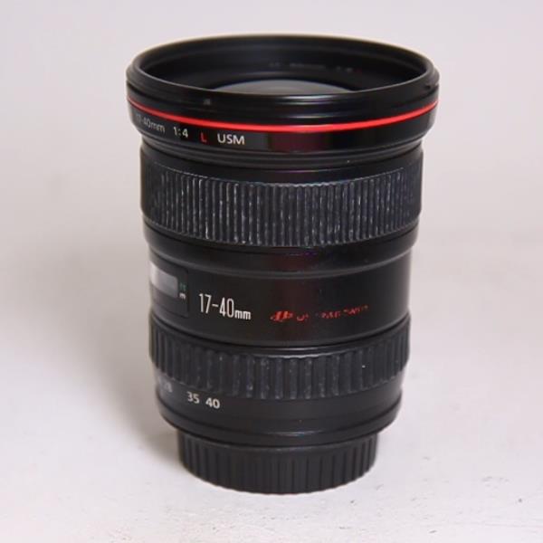 Used Canon EF 17-40mm f/4L USM Ultra Wide Angle Zoom Lens